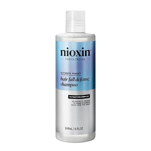 Nioxin Hair Fall Defense Shampoo | For Visibly Less Hair Loss