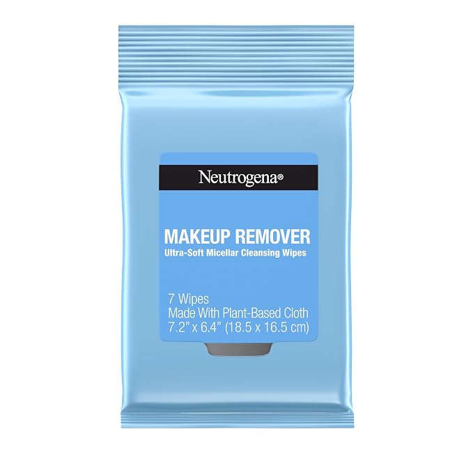 Neutrogena Makeup Remover Wipes 7 ct, Travel Pack