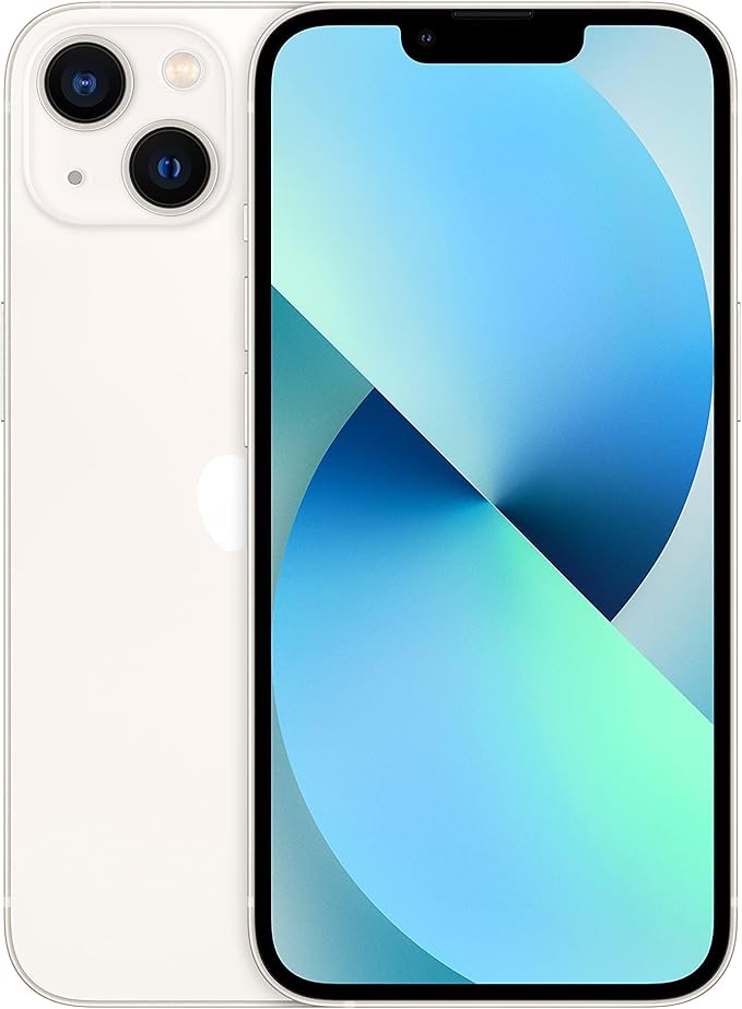 Apple iPhone 13 128GB, Starlight - Unlocked (Renewed Premium)