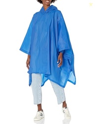 Totes Reusable Rain Poncho for Adults Lightweight Waterproof Pullover,