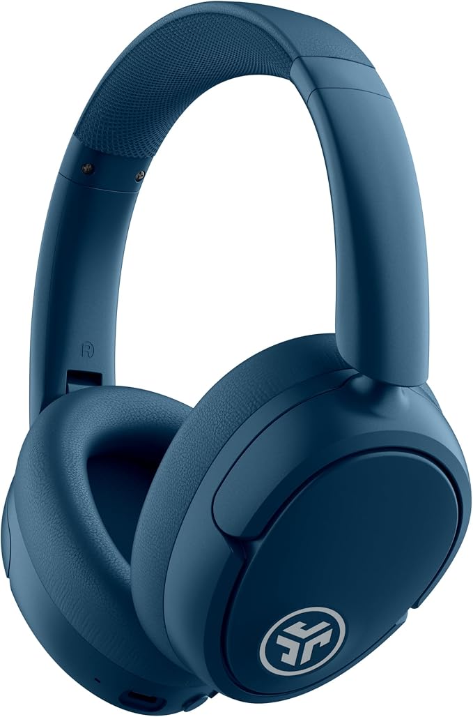 JLab JBuds Lux ANC Wireless Over-Ear Headphones Limited Edition Navy
