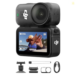 DJI Osmo Nano Standard Combo (128GB), 4K Wearable Camera, 1/1.3 Sensor