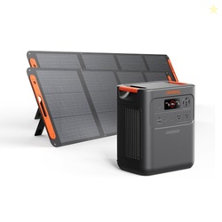 Jackery HomePower 3600 Pro Max and 2x200W, 3584Wh, 2000W 120V/4000W 24