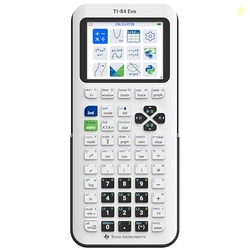 TI-84 Evo Graphing Calculator Texas Instruments, White