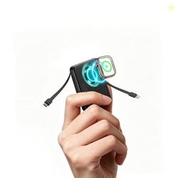 Mini 15000mAh Portable Charger Power Bank for Apple Watch Charger, PD 
