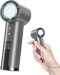 Portable Fan with Ice Cooling Mini Handheld Fan 18800RPM with 5000mAh 