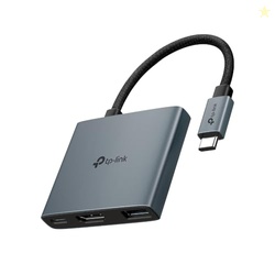 TP-Link USB C Hub 3-in-1 Multiport Adapter (UH3020C) Plug and Play