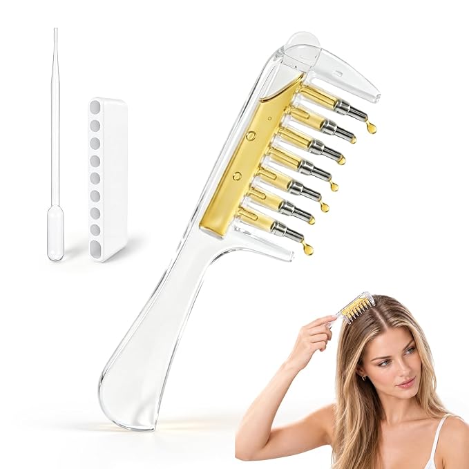 Scalp Oil Applicator Hair Oiling Comb for Minoxidil