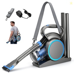 Handheld Vacuum,30 Kpa Cordless Portable Rechargeable Vacuum with Stra