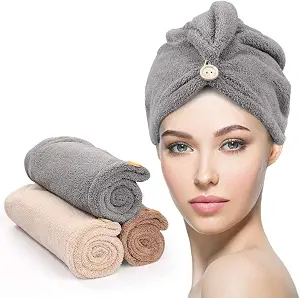 3 Pack Hair Towels