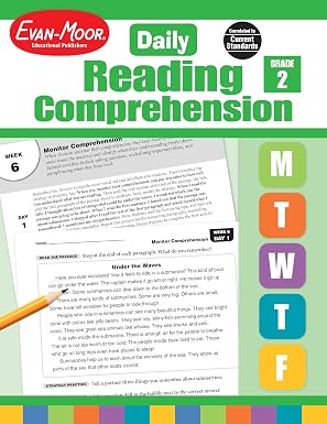 Evan-Moor Daily Reading Comprehension Grade 2 - Homeschooling & Classr
