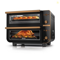 Ninja Double Oven Pro Smart XL, 30.2 Qt, 12-in-1, Onyx, DCT801BK | Dua