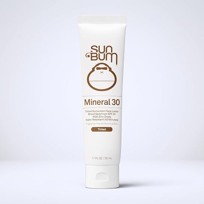 Sun Bum Mineral SPF 30 Tinted Face Sunscreen - Matte Primer - Broad Sp