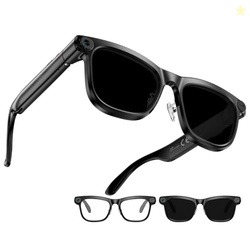Bapick AI Smart Glasses with Camera, 8MP HD Camera Glasses for Men Wom