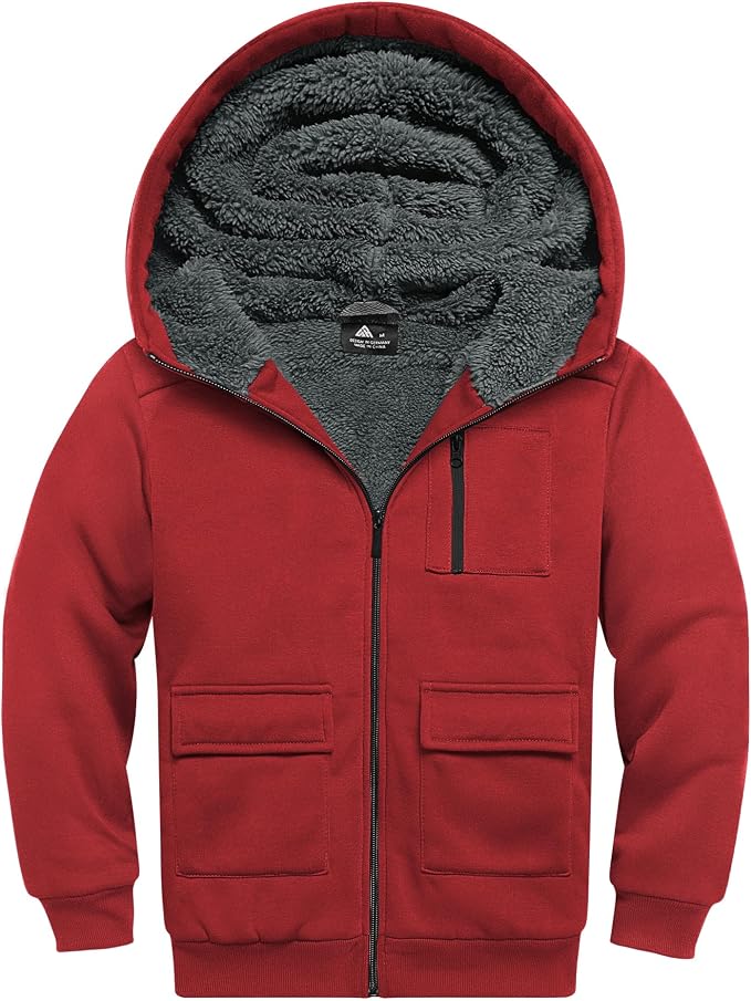 Boys Zip Up Hoodie