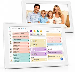 Digital Calendar Wall Planner 10.1 Inch Touch Screen WiFi picture fram