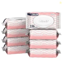 Cottonelle Fragrance Free Flushable Wipes 8 Packs, 42 Wipes per Pack