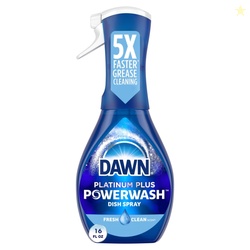 Dawn Powerwash Spray Dish Soap, Fresh, 1 Starter Kit, 16 fl oz