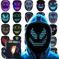JDBMAOYE LED Light Up Mask with Gesture Sensing,Perfect Gifts for Teen