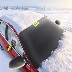 3-in-1 Windshield Snow Cover for Ice & Snow Frost - 600D Heavy Cover &