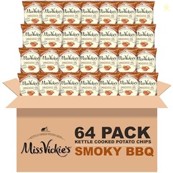 Miss Vickie's Kettle Cooked Potato Chips, Smokehouse BBQ Flavored , 1.