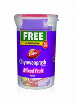 Dabur Chyawanprash Awaleha Mixed Fruit 1 kg With Free Air Tight Container