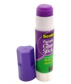 3m Scotch Permanent Purple Glue Stick 15 Gm  Pack Of 3