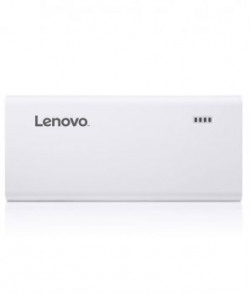 Lenovo Pa10400 10400 Mah Power Bank  White  For Ios And Android Devices