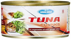 Oceans Secret Tuna Chunks in vegetable oil with in Ginger slice 180g