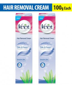 Veet Hair Removal Creamsensitive Skin  100 G pack Of 2