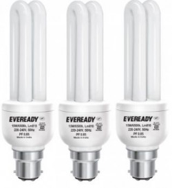 Eveready ELD 15Watt CFL White and Pack of 3