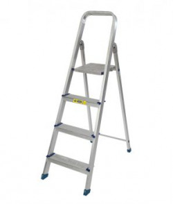 Dolphin Aluminium Folding Ladder Pro 3 Steps