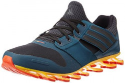 adidas Mens Springblade Solyce Grey Black and Blue Mesh Running Shoes  6 UK
