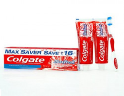 Colgate Toothpaste Maxfresh Spicy Fresh  300 g Red Gel  Saver Pack