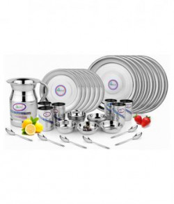 Airan Stainless Steel Dinner Set  37 Pieces