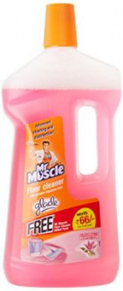 Mr Muscle Floor Cleaner Floral Perfection  1 L with free Flore cleaner glade citrus 500ml