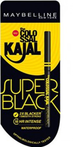 Maybelline New York Colossal Kajal Super Black 035g
