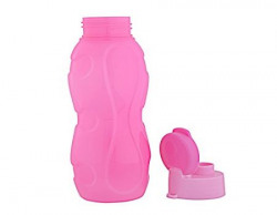 Cello Nano Flip Polypropylene Bottle Set 350ml Set of 3 Pink