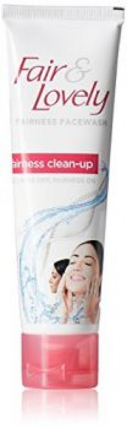 Fair and Lovely Fairness Face Wash Dullness Off Fairness On Clean Up 100g