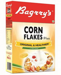 Bagrry's Original and Healtheir Corn Flakes Plus, 475g + 95g Free