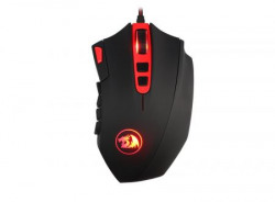 Redragon M901 PERDITION 16400 DPI High-Precision Programmable Laser Gaming Mouse (Black)