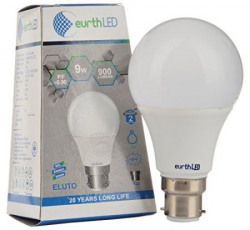 Eurth LED Twist Lock 9-Watt LED Bulb (Pack of 1, Cool White)
