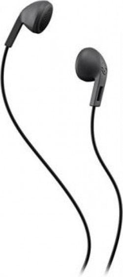Skullcandy Rail S2LEZ-J567 In Ear Wired Earphones Without Mic(Black Charcoal)