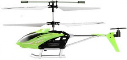 Toyhouse Speed Helicopter 3 Channel Infrared Remote Control with Gyroscope n LED Lights for Indoor, Green