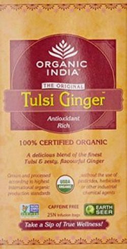 Organic India Tulsi Ginger - 25 Tea Bags