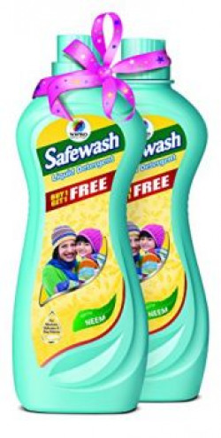 Wipro Safewash - Liquid Detergent - 500 g (Buy 1 Get 1 Free)