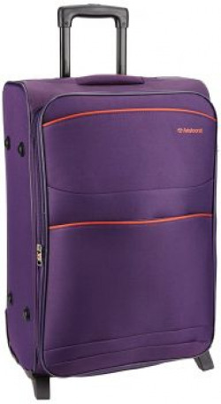 Aristocrat Teana Polyester 66 cms Purple Soft Sided Suitcase (STTEA66PPL)