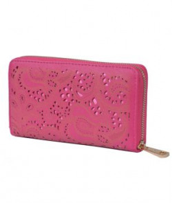 Diana Korr Non Leather Pink Womens Regular Wallet