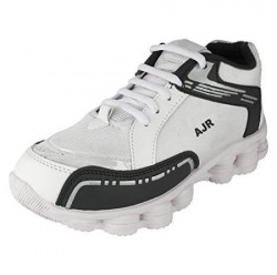 Bersache Men's White Sports Shoes (Running Shoes) (7 UK)