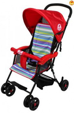 Baybee Shade- Baby Buggy Stroller (Red)